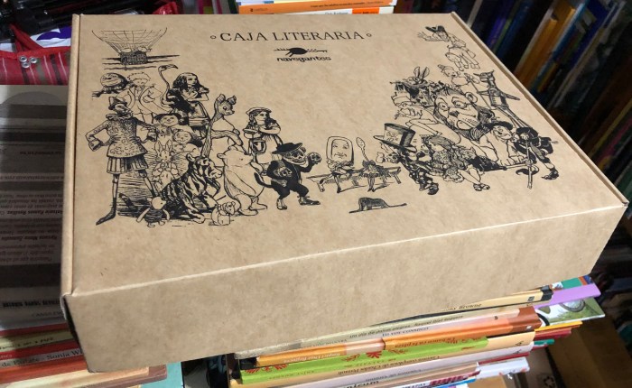 Sobre una cajita literaria que llegó en bicicleta timoneada por un&nbsp;navegante